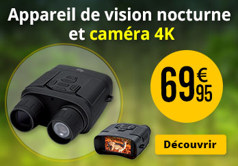 Appareil de vision nocturne et caméra 4K DN-550 avec zoom 6x Zavarius - ZX3482