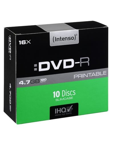 DVD-R Imprimable Intenso - 4.7 Go