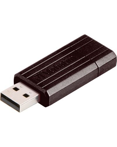 Clé USB Verbatim rétractable noir - 4 Go