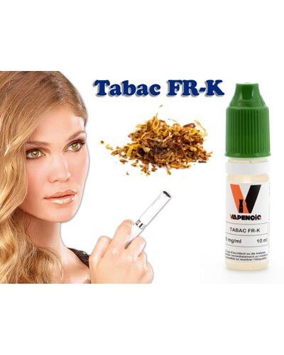 Recharge e-Liquide Tabac FR-K sans nicotine Vapencig