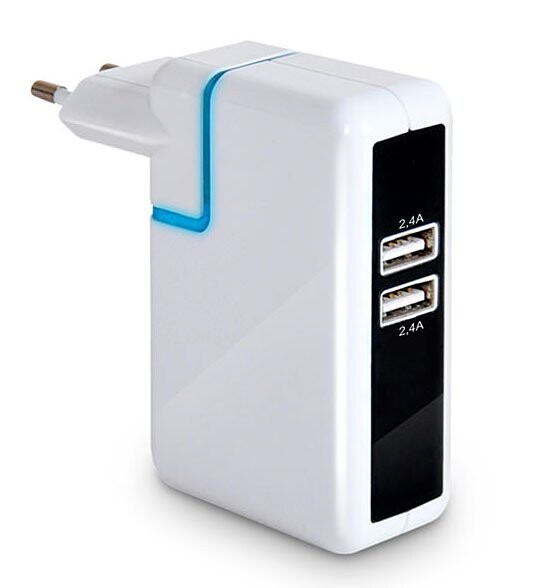 Chargeur double USB Secteur Novodio Fast Charger