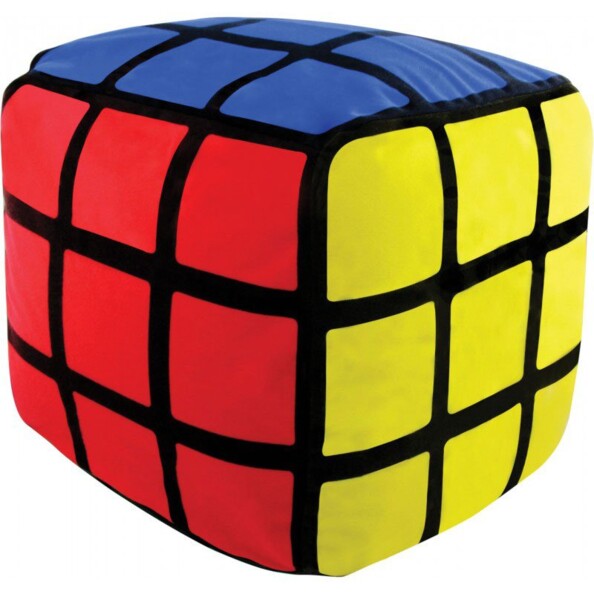 Pouf gonflable Rubik's Cube 