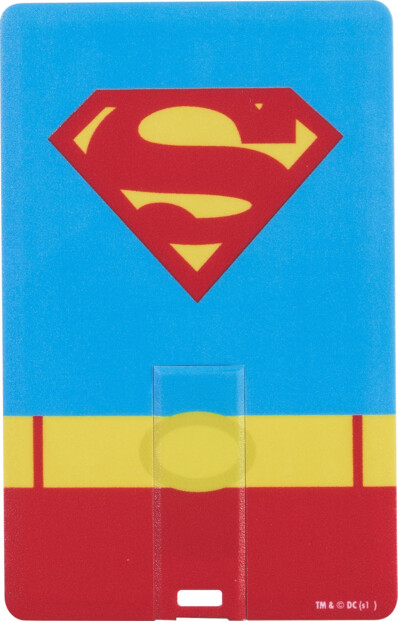 Clé USB plate 8 Go - collection DC Comics Vintage - Superman