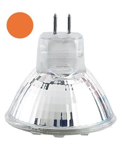 Ampoule 12 LED SMD GU4 orange 12 V