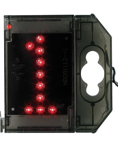 Chiffre lumineux à LED - ''1'' rouge