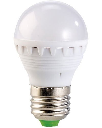 Ampoule LED 3W E27, couleur blanc chaud