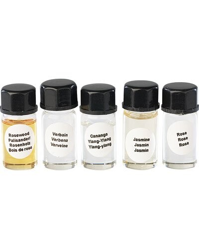 5 Flacons d'huile parfumée pour diffuseur de parfum