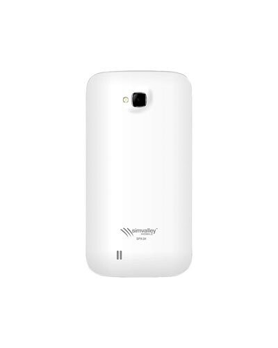 Face arrière pour smartphone SimValley SPX-24.HD - Blanc