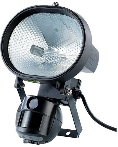Spot halogène 500 W avec caméra et détecteur de mouvement
