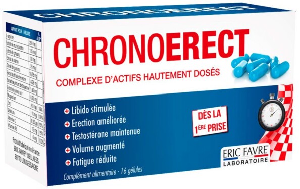 Stimulant ChronoErect - 16 comprimés