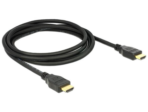 Câble Premium HDMI 2.0 HighSpeed compatible 4K et Ethernet - 2m