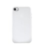 Protection en silicone pour iPhone 4 et 4S - blanc