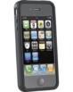 Protection en silicone pour iPhone 4 et 4S - noir