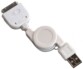 Câble rétractable iPod / iPad et iPhone dock USB