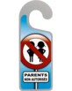 Plaque de porte ''Parents Non Autorisés''