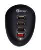 Chargeur secteur 4 ports USB Heden