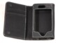 Étui aspect cuir noir pour iPhone 4 /4S Sandberg - Folio