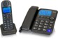 Pack 2 téléphones Switel DC60012C Beluga Combo