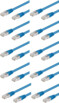 10 câbles RJ45 bleu cat5e F/UTP - 3m