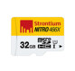 Carte Micro SDHC Strontium Nitro avec adaptateur SD et lecteur USB - 32 Go