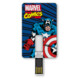Clé USB plate 8 Go - collection Marvel Comics Vintage - Captain America