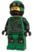 Réveil LEGO Ninjago Lloyd 9009198 vu de trois-quart.