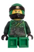 Réveil LEGO Ninjago Lloyd 9009198 en position assis.