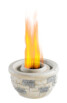 Torche décorative au bioéthanol – vasque ''Luna''