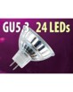 Ampoule 24 LED SMD GU5.3 blanc neutre