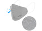4 Masques de protection textile lavables avec nano-filtre - Taille M