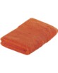 Serviette-éponge en coton 50 X 100 cm orange