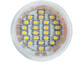 10 ampoules 24 LED SMD GU5.3 blanc neutre