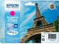 Cartouche originale Epson T702 ''Tour Eiffel'' - Magenta XL