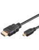 Câble HDMI Micro / A mâles - 2m