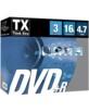 3 DVD+R TX - 4.7 Go