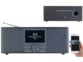 Radio numérique stéréo DAB+/FM avec fonctions bluetooth & réveil DOR-500 - Noir