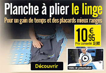 Planche à plier le linge - Pearl - NX5838