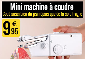 Mini machine à coudre portative - Pearl - NC5793