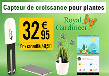 Capteur de croissance pour plantes SUN-141 contrôlé par application - ZX2807