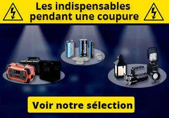 Les indispensables pendant une coupure électrique
