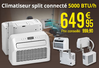 Climatiseur split connecté 5000 BTU/h Sichler Haushaltsgeräte - ZX7202