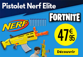 Pistolet Nerf Elite - Fortnite - TG2018