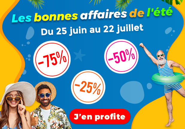 Les bonnes affaires de l'été 2025