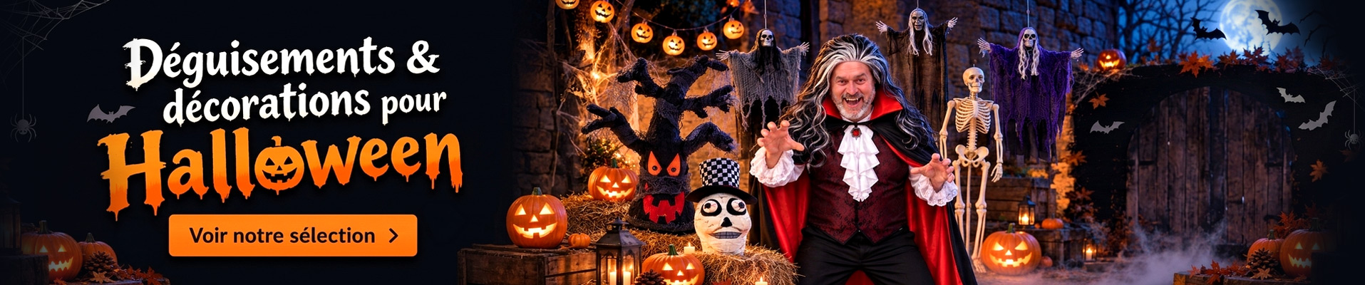 Halloween - décoration et déguisement