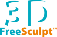 logo 3d freescultp
