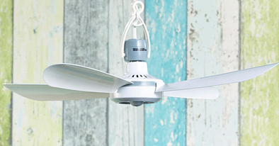 Mise en situtation du ventilateur de plafond