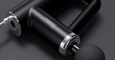 chargement usb du pistolet de massages