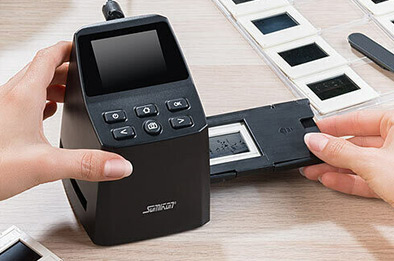 Utilisation d’un scanner autonome pour numériser une diapositive photo
