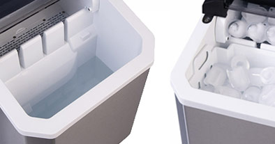 bac à eau de la machine à glaçons